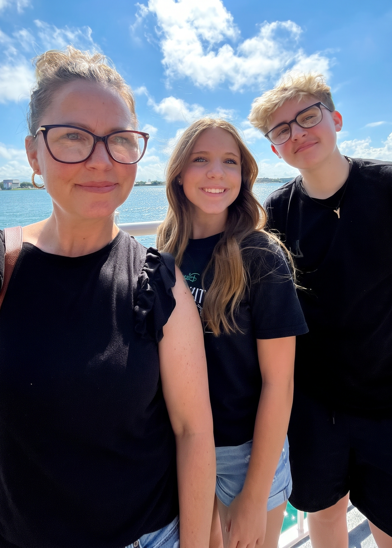 Melissa, Hunter, Charlie